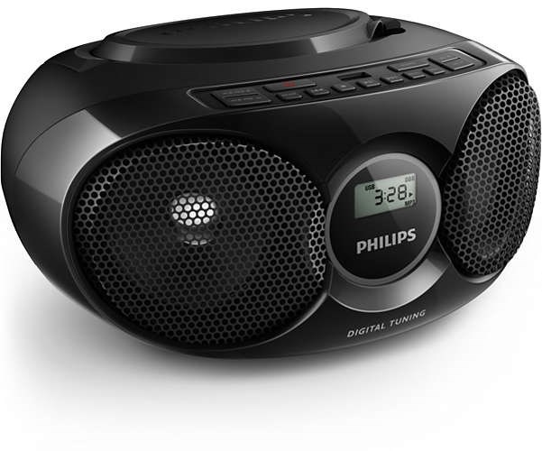 Radio Cd Philips Soundmachine C Negro Az318b 12